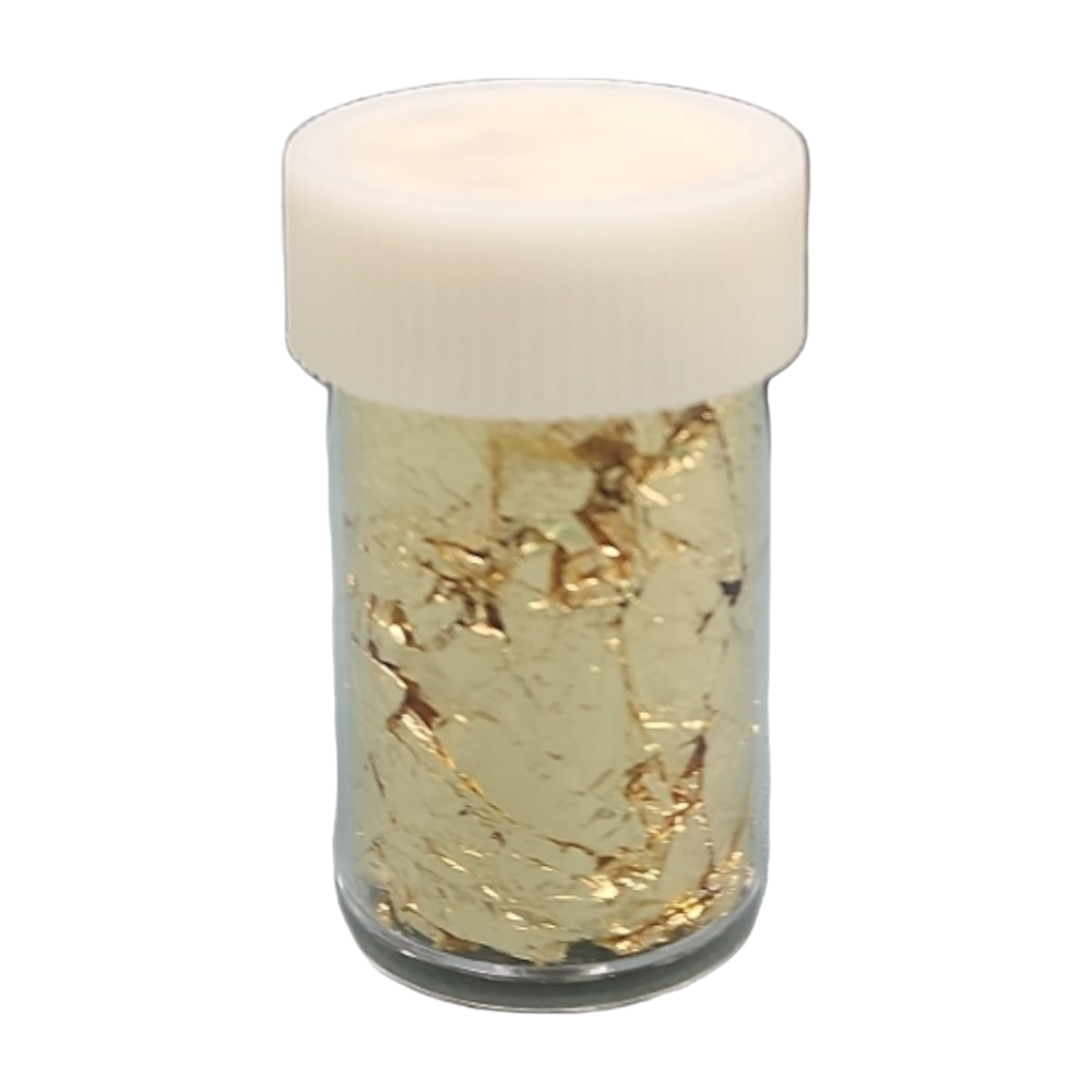 CQ Foil Flakes - Gold - Classique Nails Beauty Supply Inc.