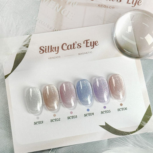 Kenzico Silky Cat's Eye Collection - magnetic gel Nail polish Trend Alert