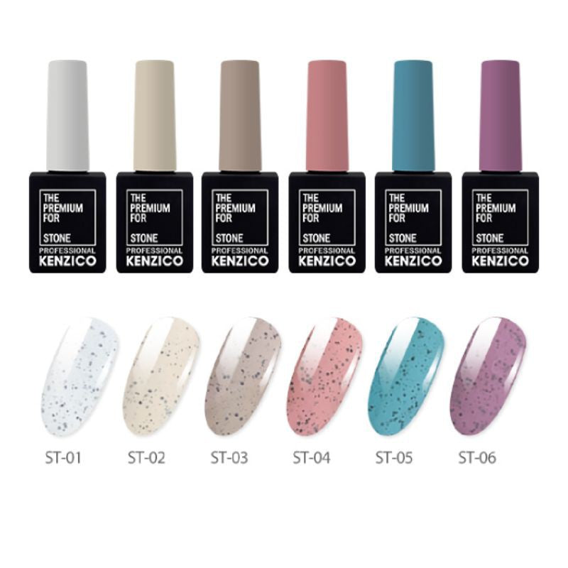 Kenzico Korean Gel Polish, Stone Colour Gel Polish ST-04