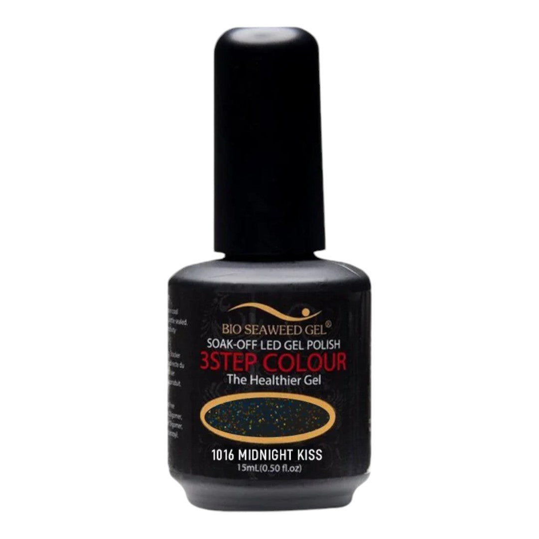 Bio Seaweed Gel, non toxic nail polish canada, 1016 Midnight Kiss
