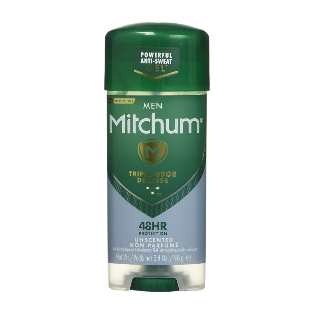 Mitchum Natural Deodorant Stick - Triple Odor Deffense - Unscented