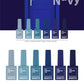 Kenzico Korean Gel Polish, Blooming Navy Gel Polish FFW-601