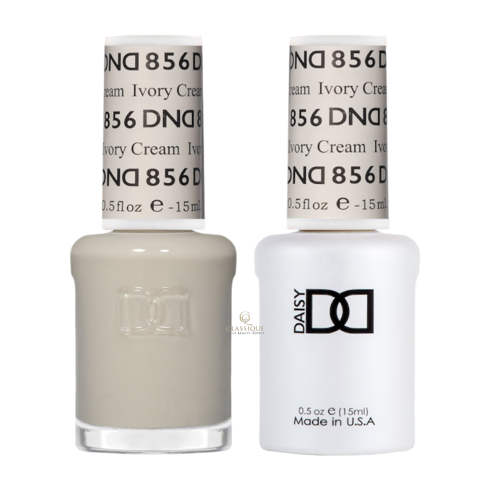 ivory color, dnd sheer collection, sheer nail polish, gel polish, regular nail polish, dnd nail lacquer, 856 Ivory Cream, nail salon north vancouver