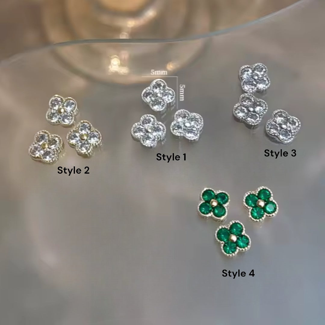 CNBS Nail Charms - Crystal Flower (5pcs)
