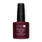 CND Shellac 0.25oz Dark Lava - Dark Red Nail Polish