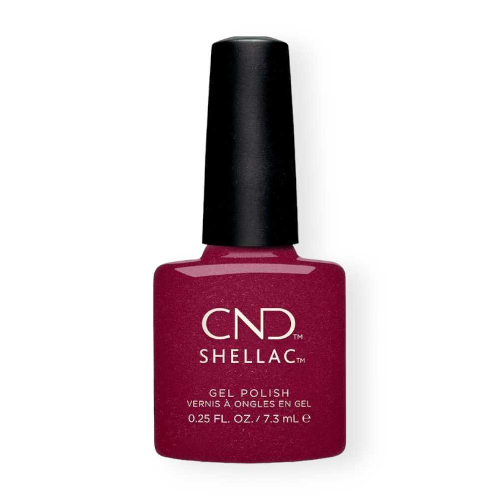 CND Shellac Gel Nail Polish 0.25oz - Rebellious Ruby Classique Nails Beauty Supply Inc.