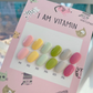 korean gel nail polish, sam's nail supply, Gentle Pink I Am Vitamin Spring 2021 Collection