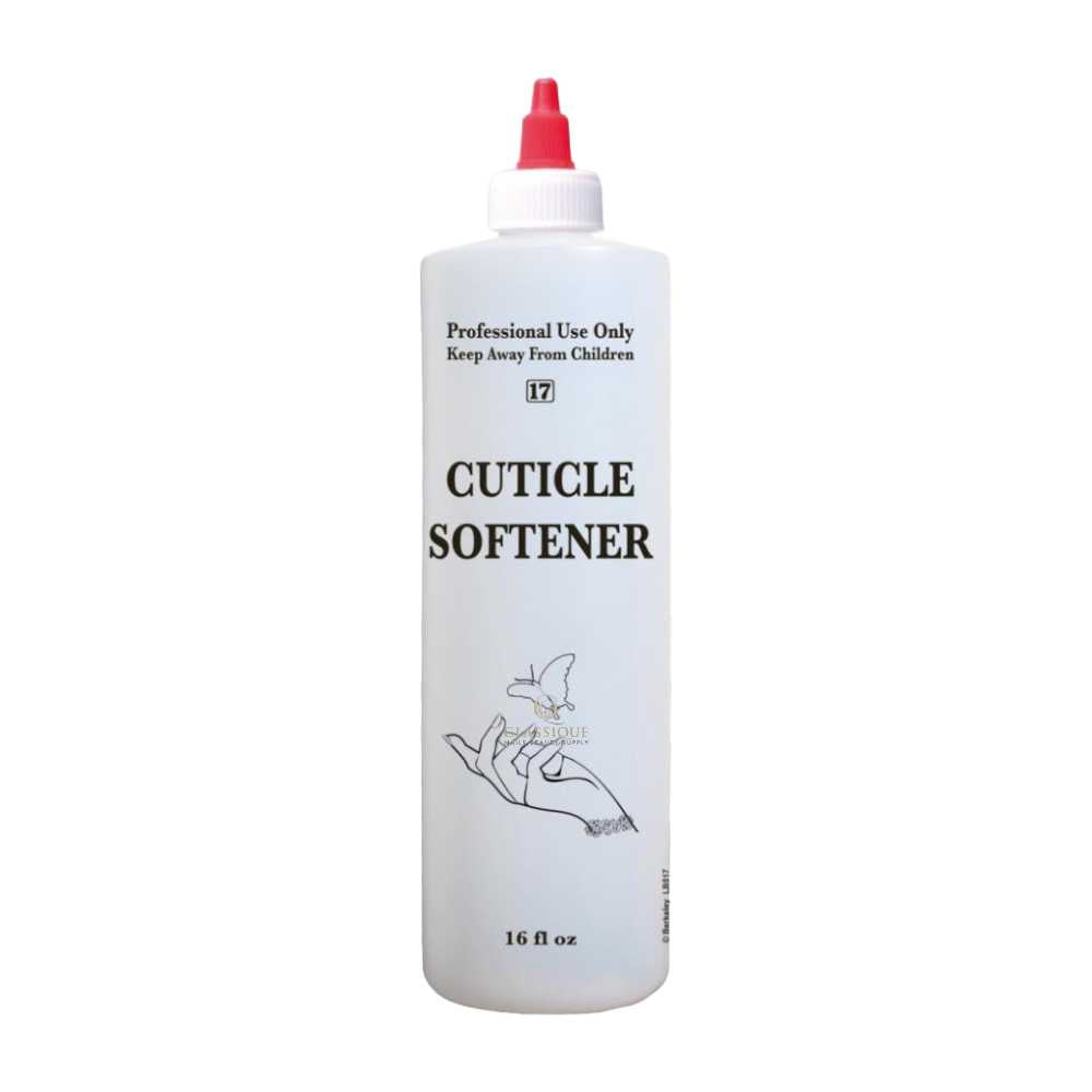 Empty Bottle 16oz Cuticle Softener #LB517 - Classique Nails Beauty Supply