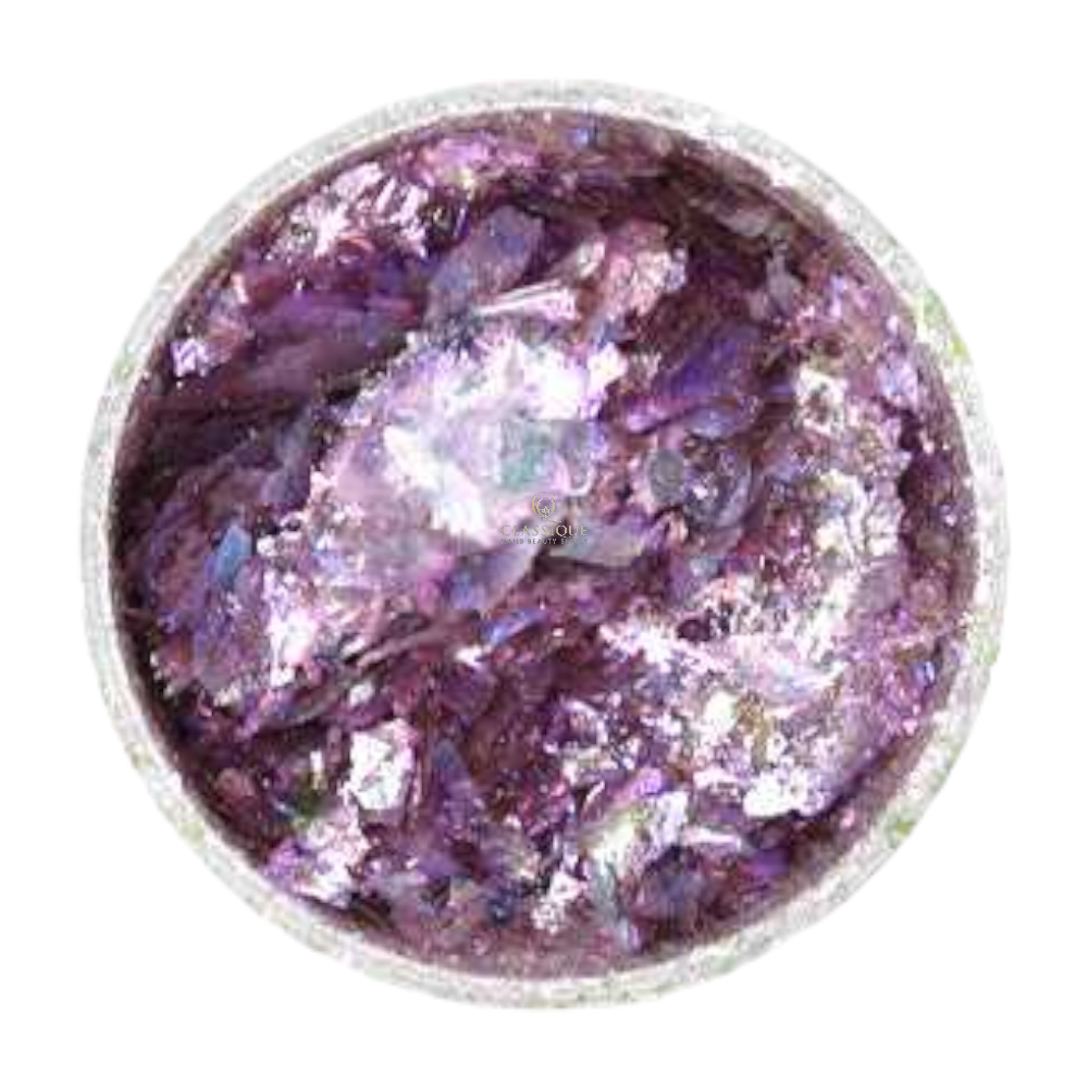 Gentle Pink Aqua Glitter Purple - Classique Nails Beauty Supply