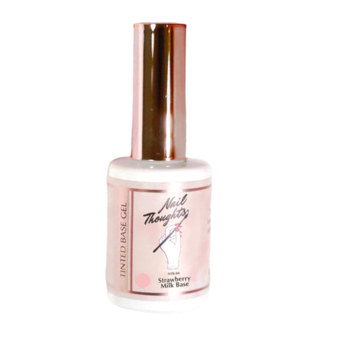 builder gel in a bottle, biab gel, Kokoist Tinted Builder Base Gel Strawberry Milk NTB-02, semi hard gel formula