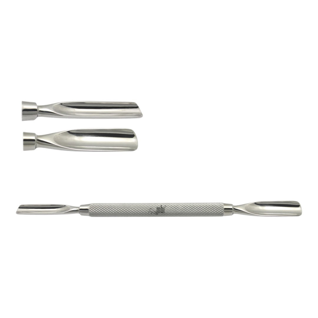 MBI-301 Cuticle Pusher Double-Sided, nail removal tool