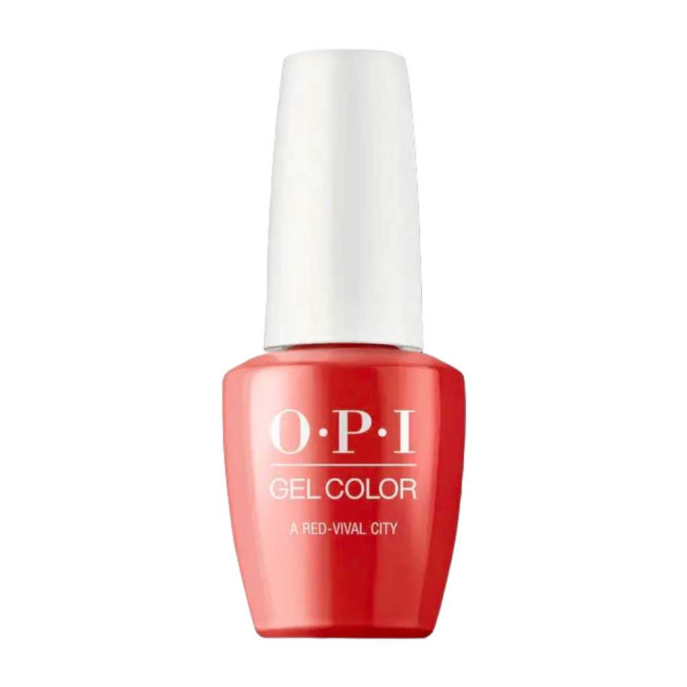 opi nail polish red