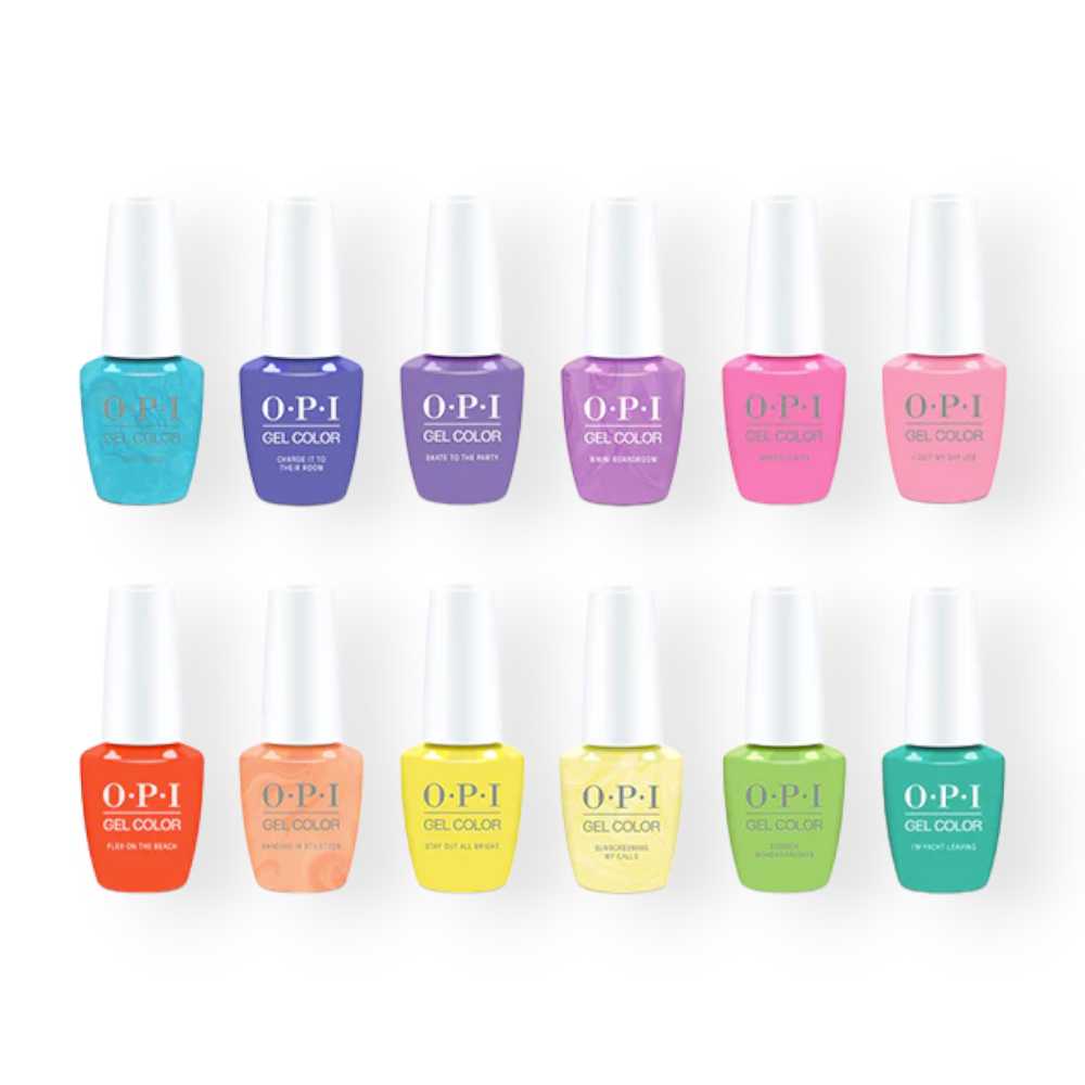 opi summer colors OPI Gel Colour - Summer Make The Rules Collection 