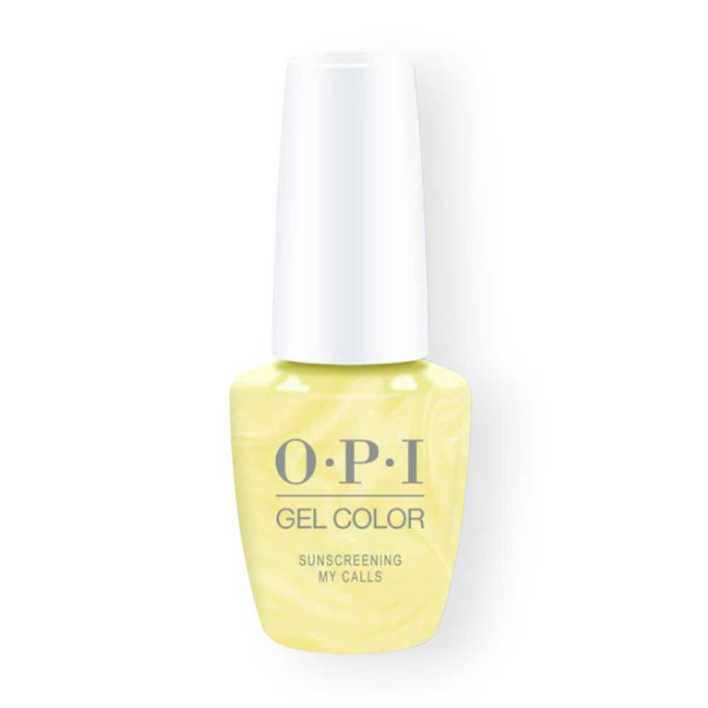 opi gel polish, opi gel color Sunscreening My Calls #GCP003  