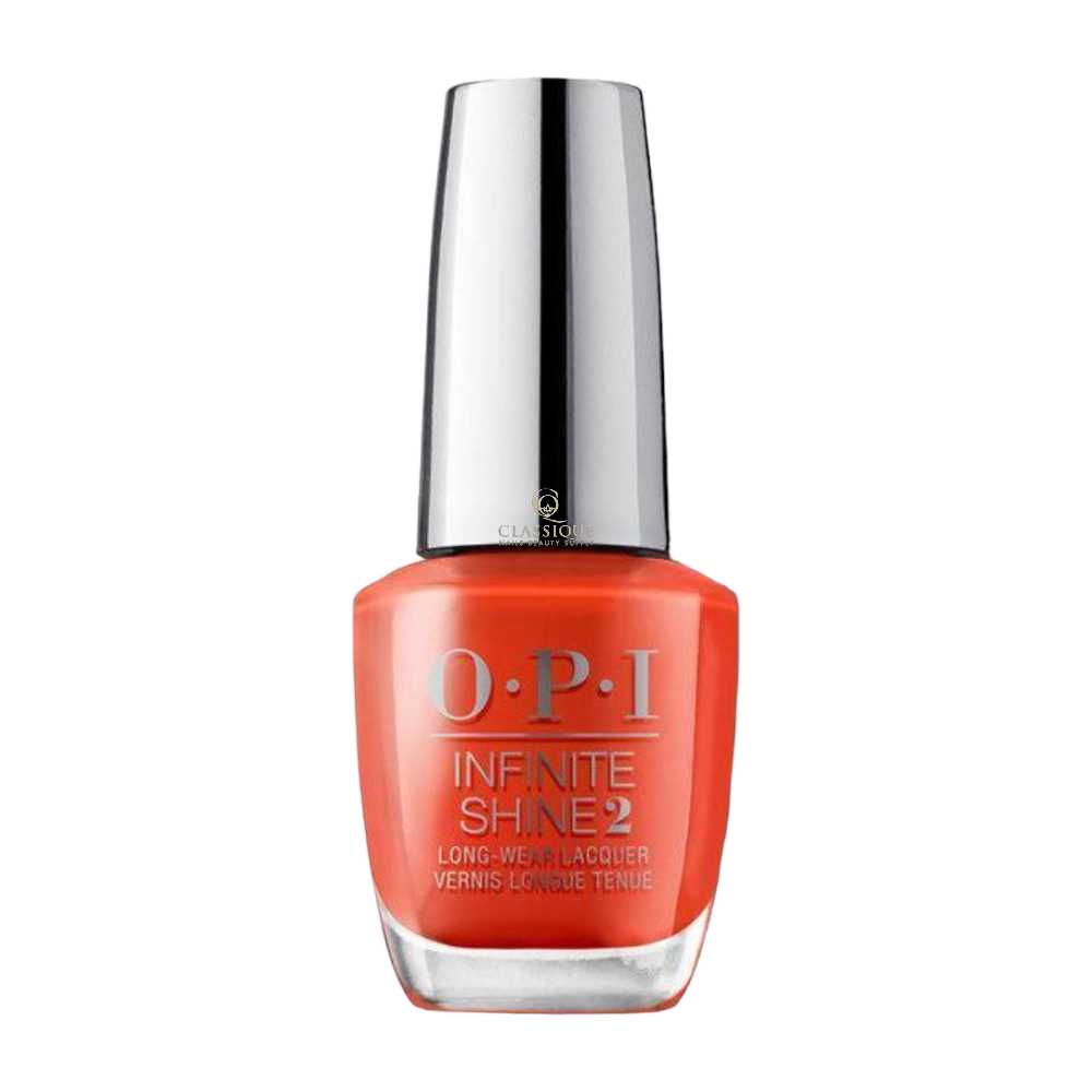 OPI Infinite Shine - A Red-vival City ISLL22, opi nail polish