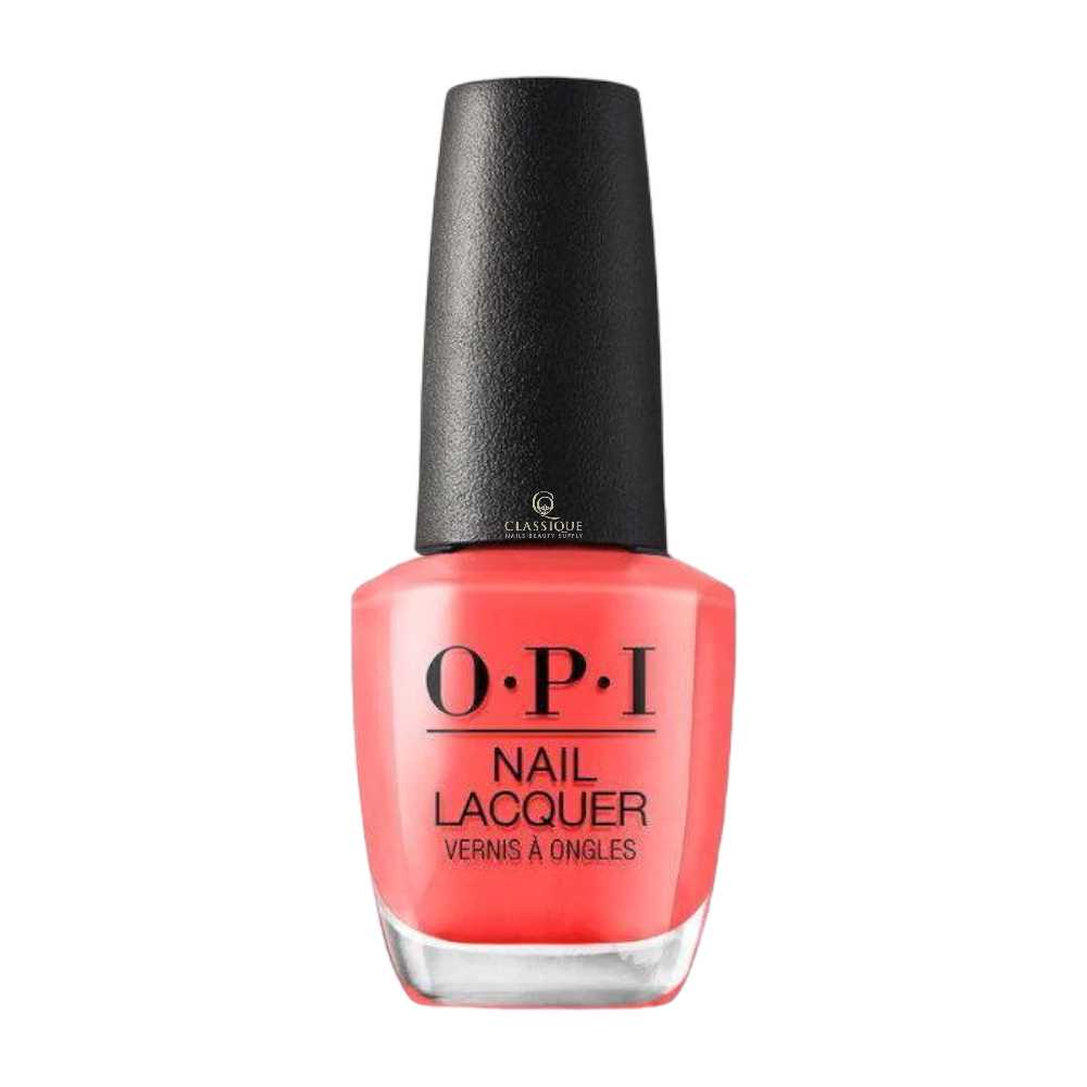 OPI Nail Lacquer Hot & Spicy NLH43, opi nail polish