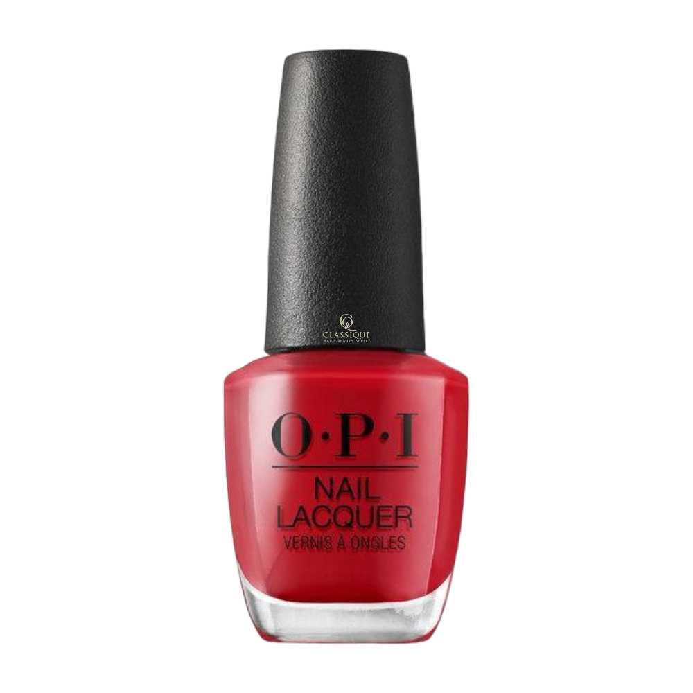 OPI Nail Lacquer Red Heads Ahead NLU13, opi nail polish