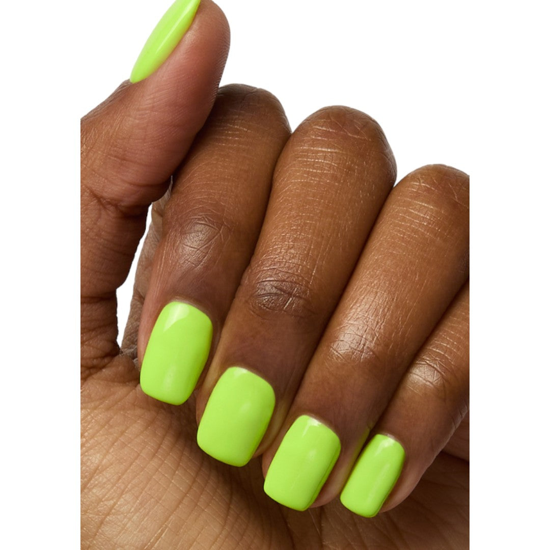 The GelBottle Vibes, Yellow Lime Vegan, non-toxic Gel Nail Polish, the gel bottle, the gel bottle canada, the gel bottle inc, vegan nail polish, vegan nail polish canada​