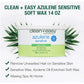 Clean+Easy Sensitive Azulene and Chamomile Soft Wax 14oz, ear wax removal​, eyebrow waxing near me​