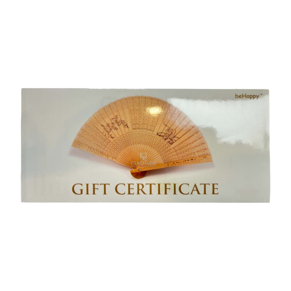 Nail Salon Gift Certificate, Manicure Gift Cards GC101