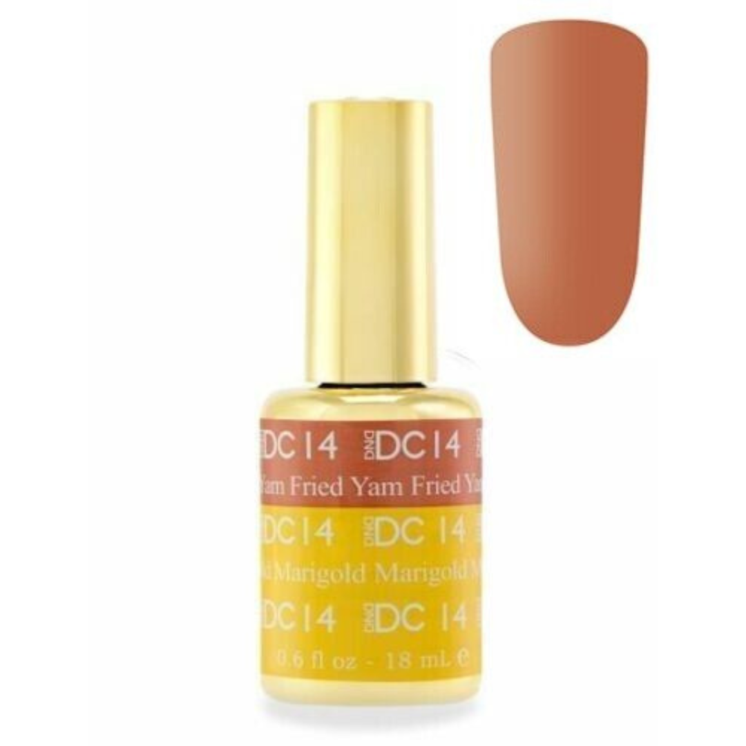 DND DC Mood Change Nail Polish 14 - Yam Fried Marigold