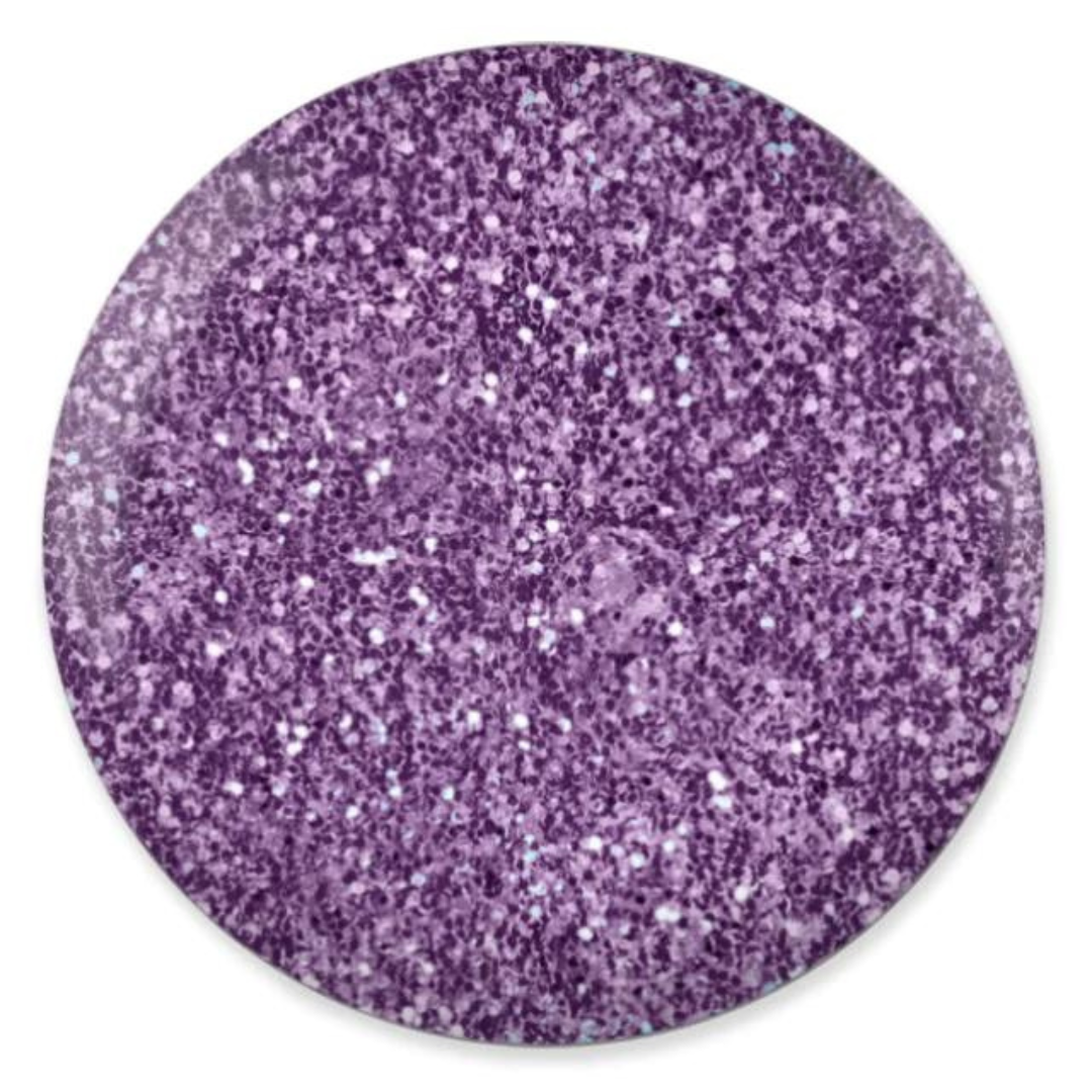 DND DC Platinum 205 Purple - Metallic Glitter Gel Polish