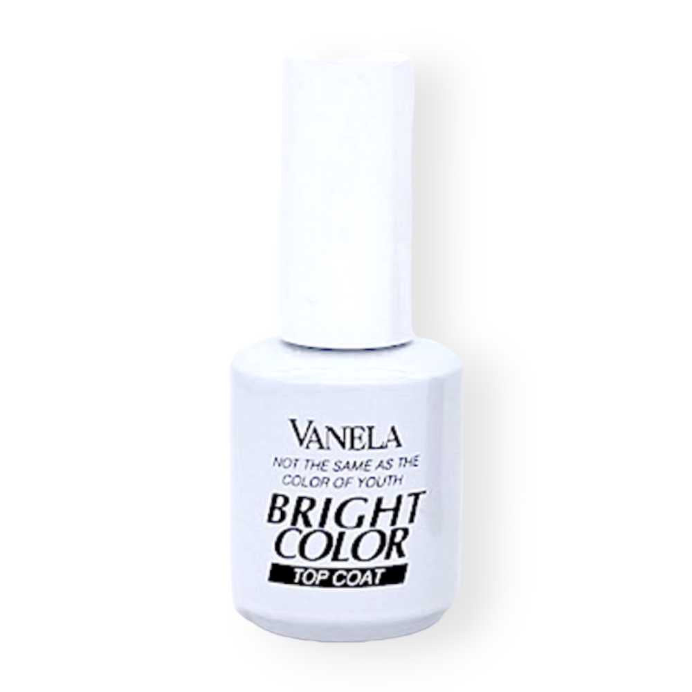 Vanela LED/UV Gel Top Coat 0.5oz - Extreme Shine Top Coat