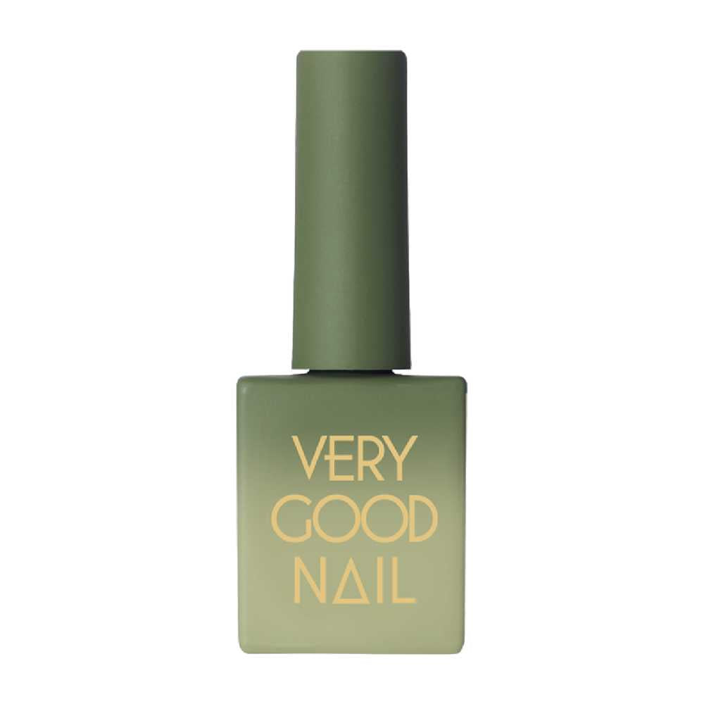 Very Good Nail, Korean Syrup Gel Polish S13 Soft Olive Green, korean nails​, korean gel nail polish​, korean nail salon, korean nail art​, korean nail color, korean nail polish​, very good nail