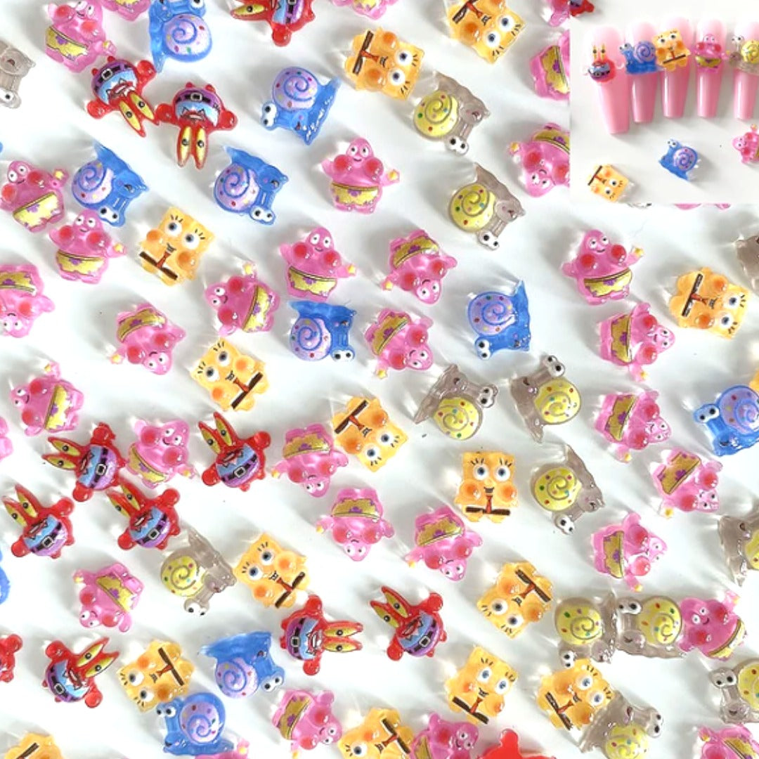 CNBS Nail Charms - Cute Cartoon Characters