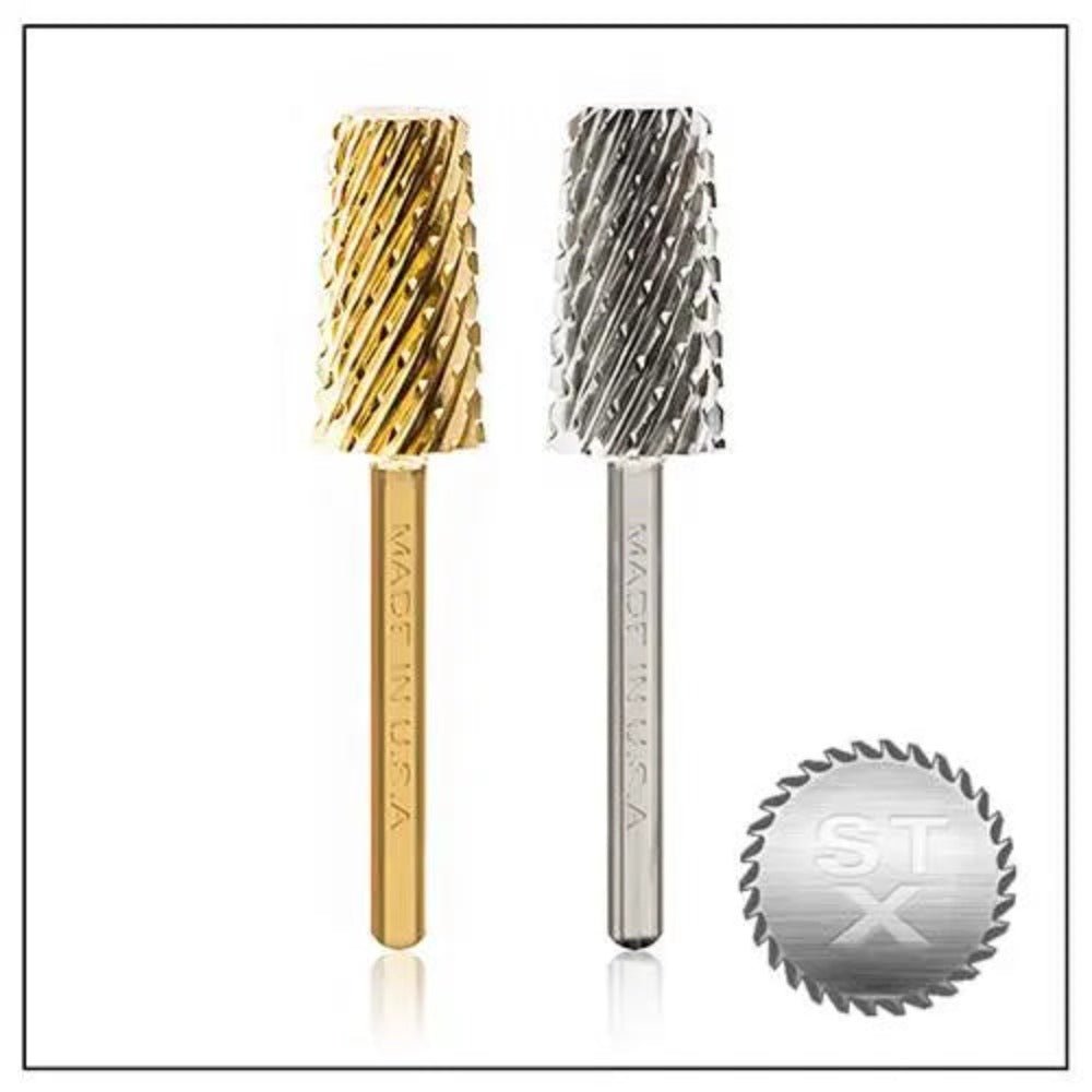 3in1 Chamfer STX 3/32 Gold - Diamond for Nail Machine