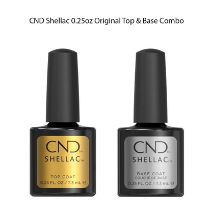 CND Shellac 0.25oz - Gel Polish Top & Base Combo