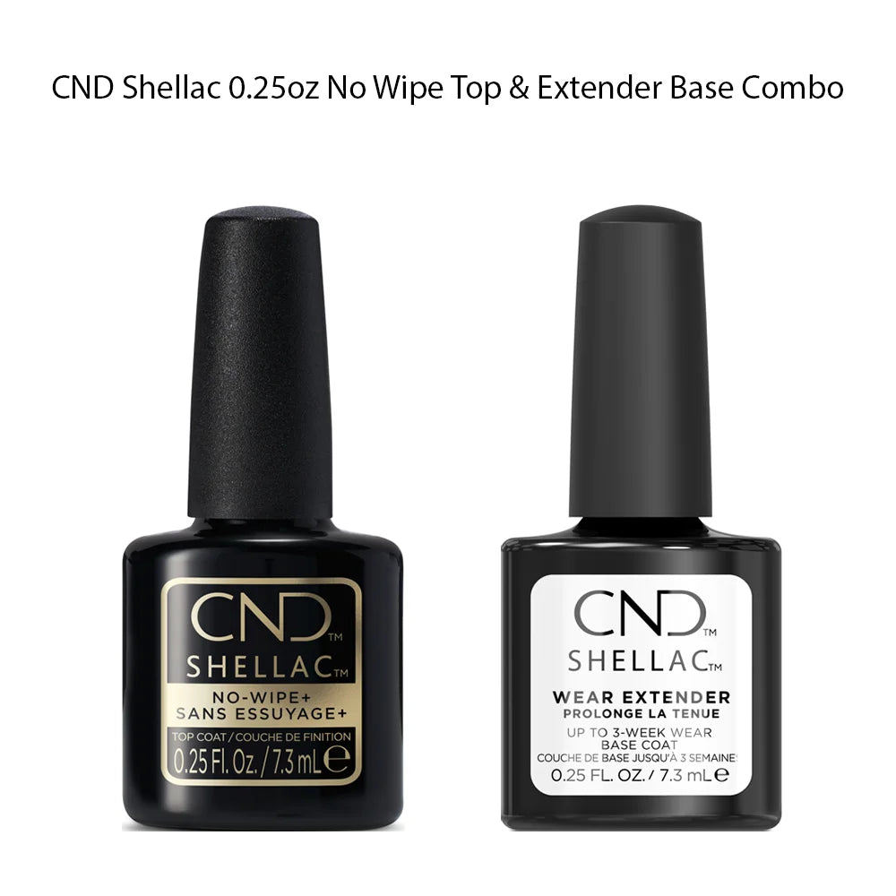 CND Shellac 0.25oz - Gel Polish Top & Base Combo