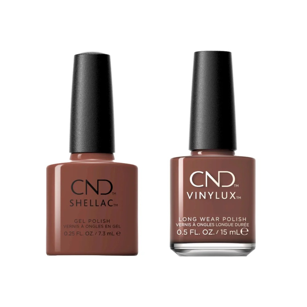 CND Nail Polish - Shellac and Vinylux Combo - Toffee Talk