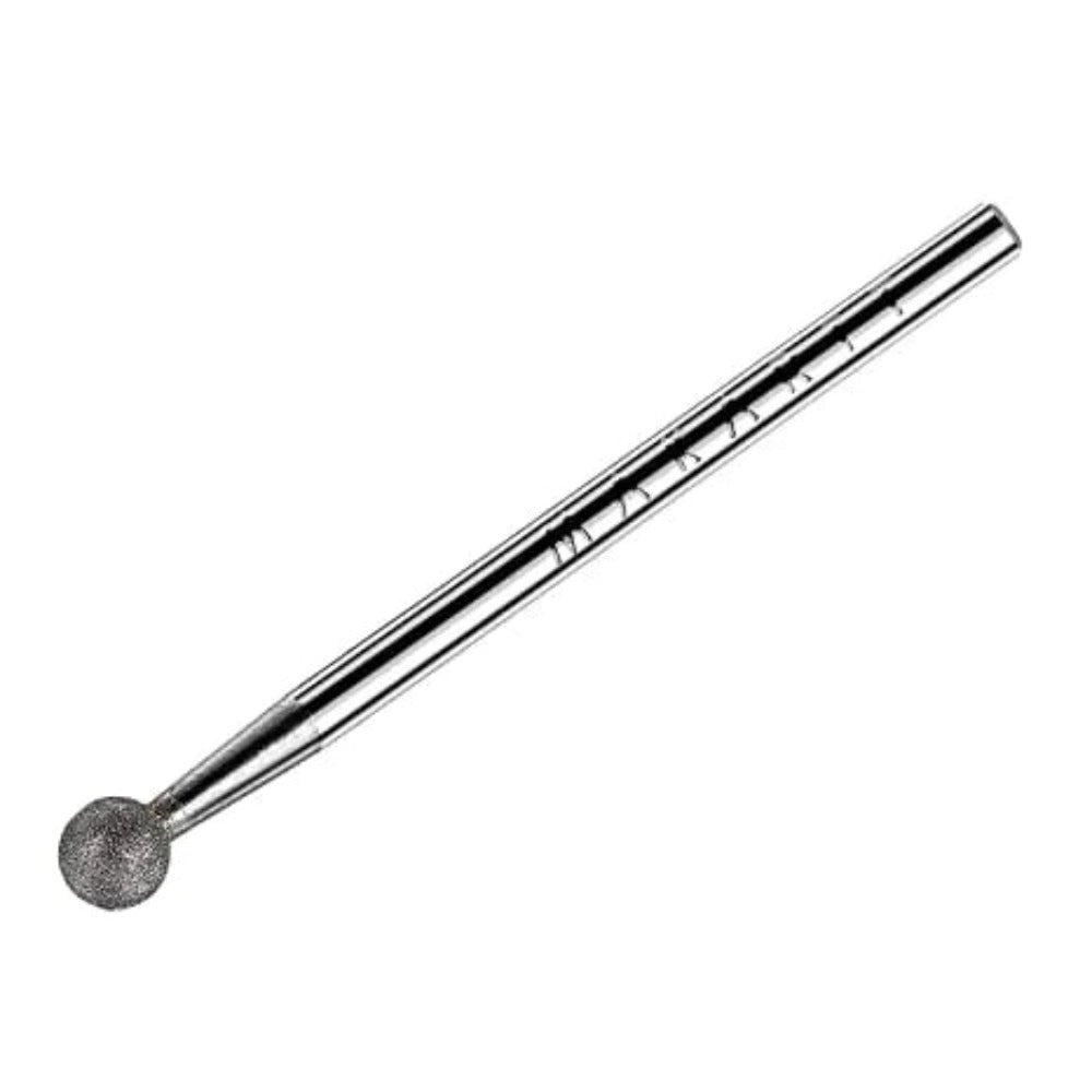 Cuticle Cleaner Ball 3/32 Silver - Nail Drill Bit