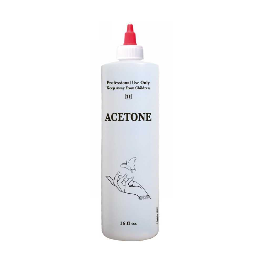 acetone empty bottle