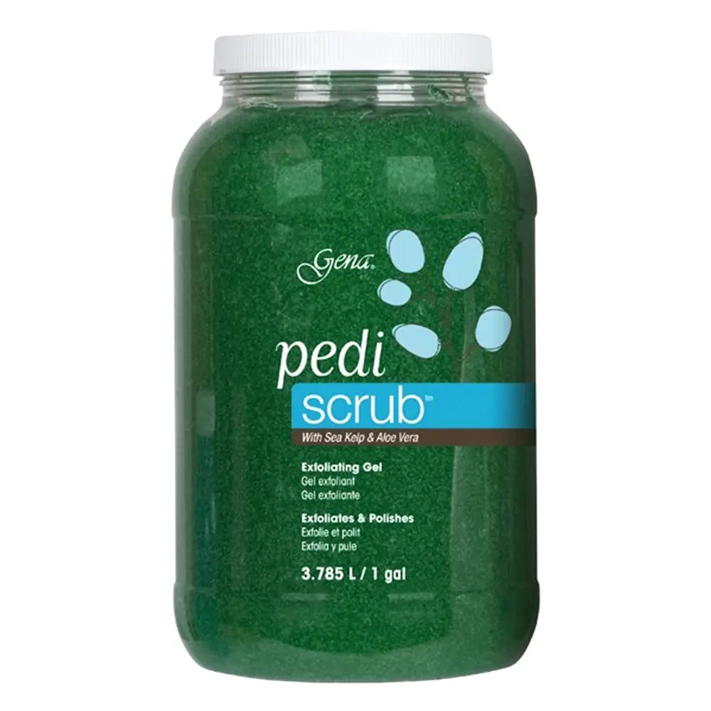 Gena Pedi Scrub Gel 1Gal #02119 Classique Nails Beauty Supply Inc.