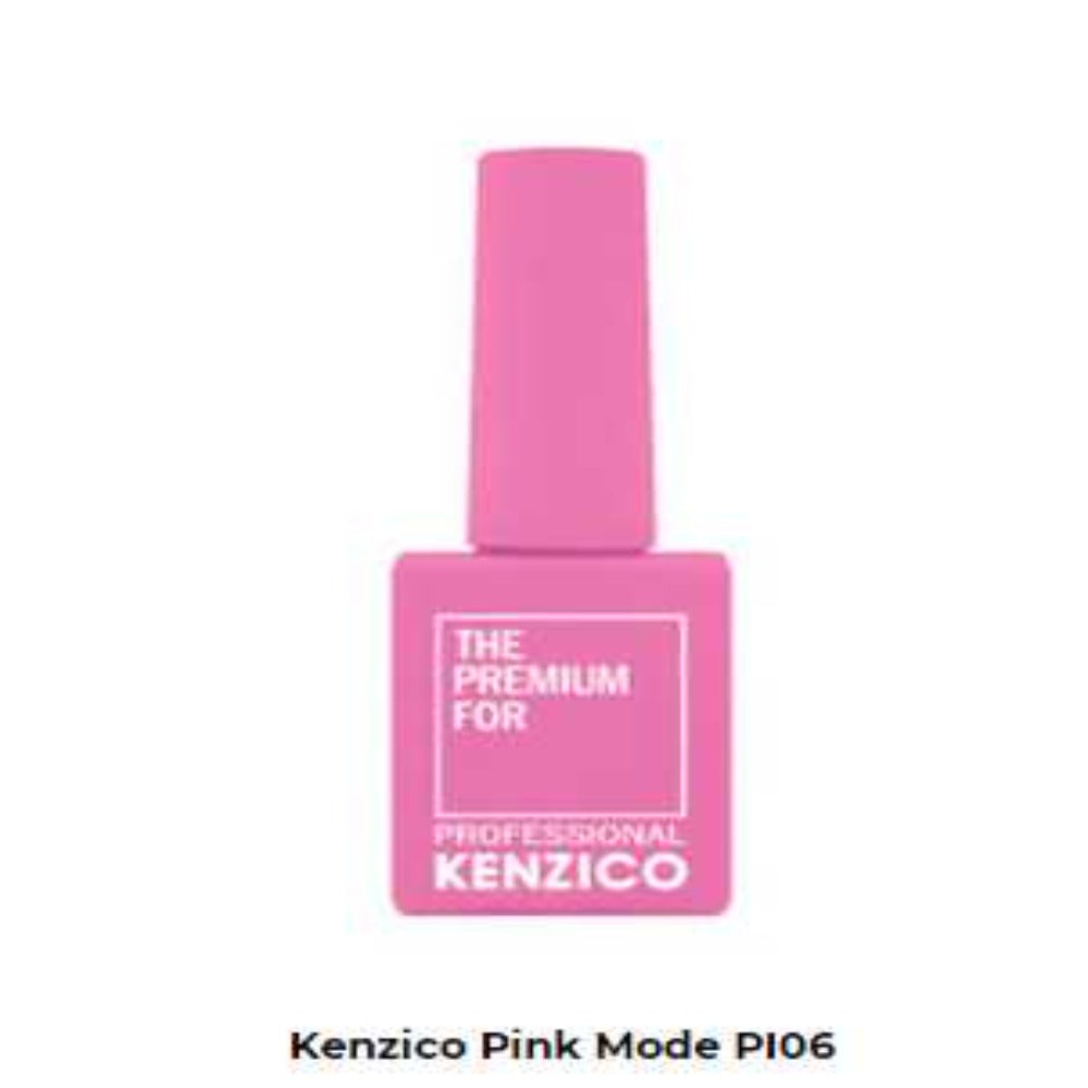 Kenzico Korean Gel Polish, Pink Mode Colour Gel Polish PI-06