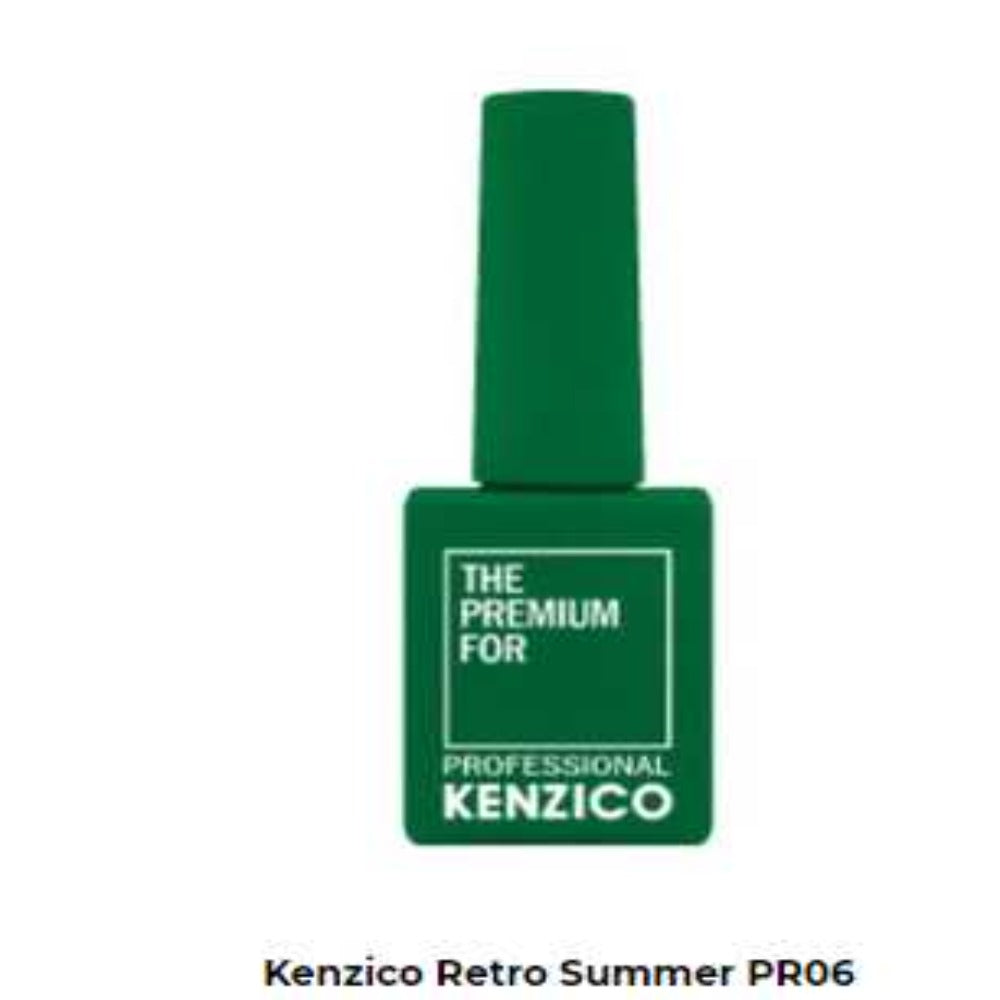 Kenzico Korean Gel Polish, Retro Summer Colour Gel Polish PR-06