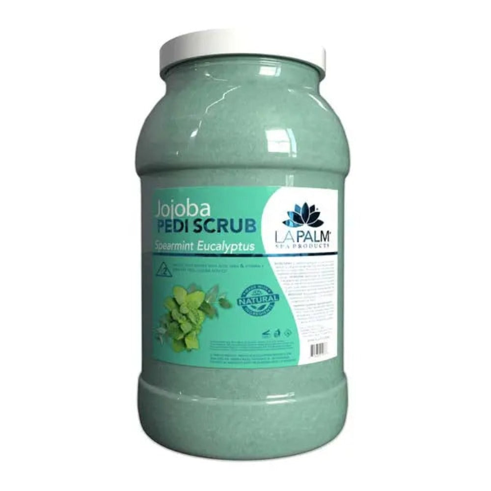 La Palm Pedi Gel Scrub - Spearmint Eucalyptus 1Gal La Palm