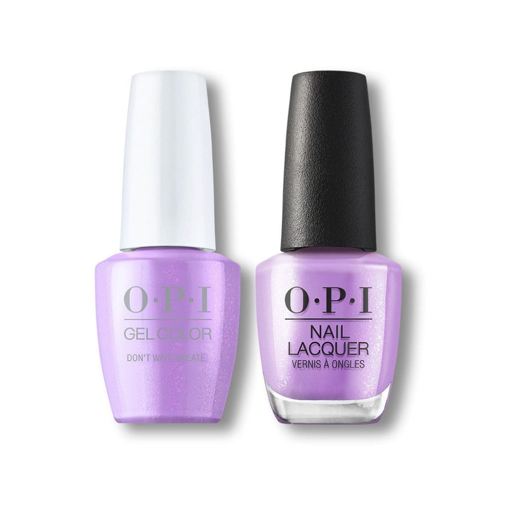 OPI Gel & Lacquer Duo - Don't Wait. Create. - Classique Nails Beauty ...