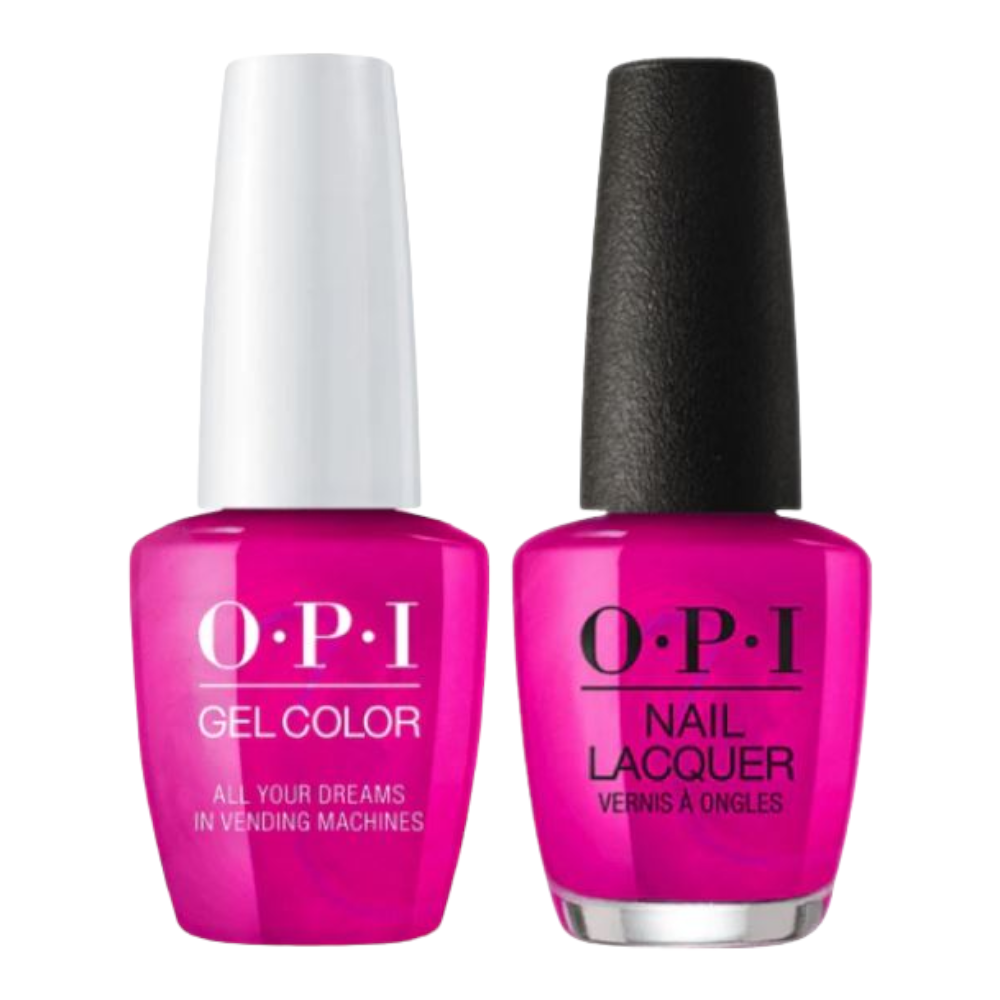 OPI Gel & Lacquer Duo - All Your Dreams In Vending Machines - Classique ...