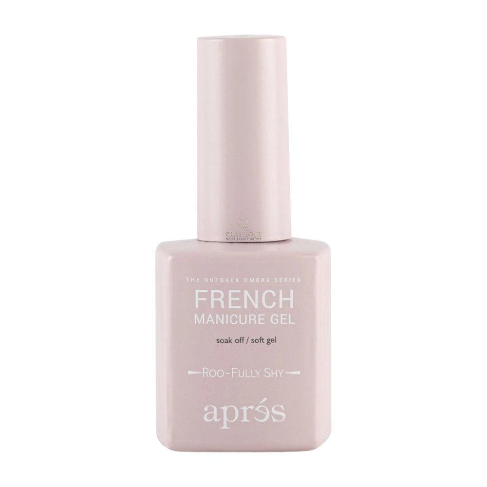 Apres French Manicure Ombre Series Roo Fully Shy 110, french manicure ombre