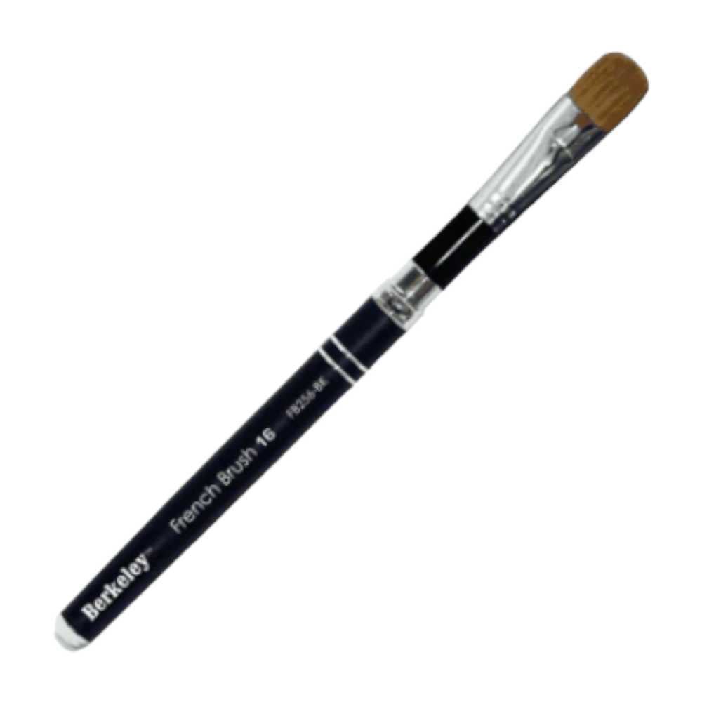 Berkeley French Brush - Aluminum Handle Black #16