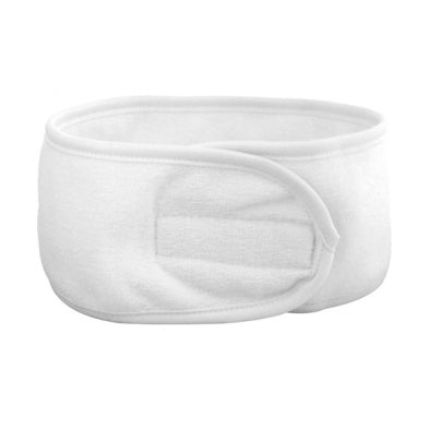 Terry Cotton Headband - White Classique Nails Beauty Supply Inc.