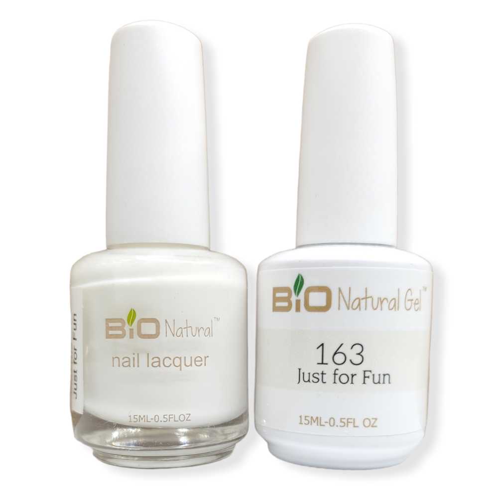 Bio Natural Gel Polish, Non-toxic Nail Lacquer, 163 Just For Fun