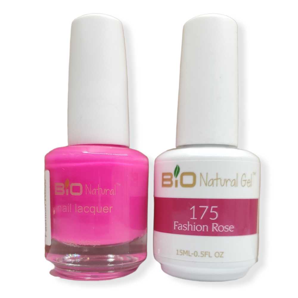 Bio Natural Gel Polish, Non-toxic Nail Lacquer, 175 Fashion Rose