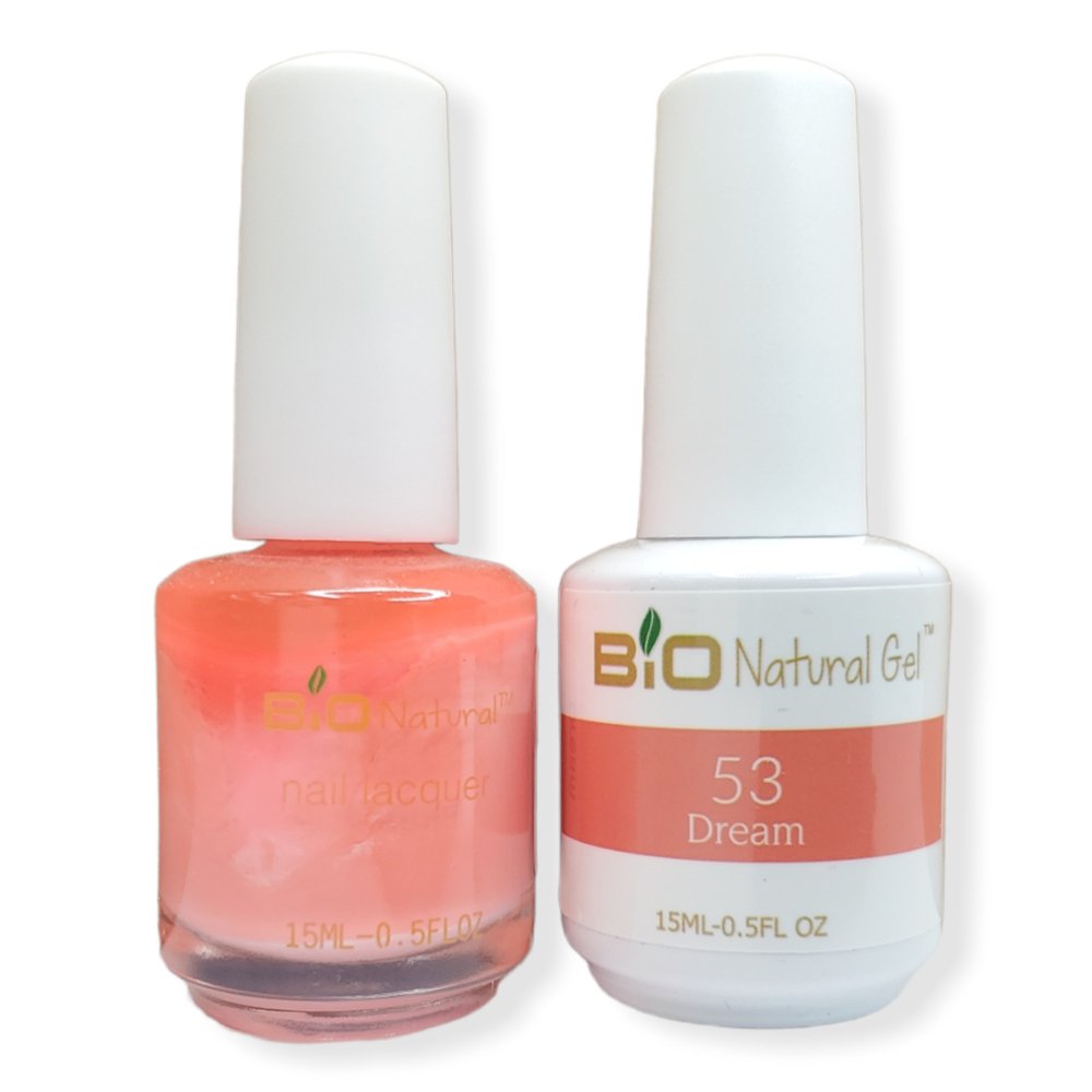 Bio Natural Gel Polish, Non-toxic Nail Lacquer, 53 Dream