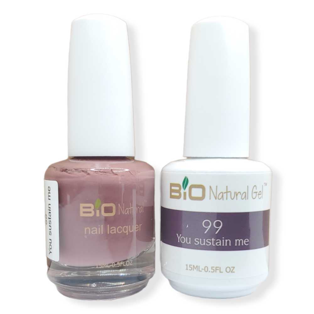 Bio Natural Gel Polish, Non-toxic Nail Lacquer, 99 You Sustain Me